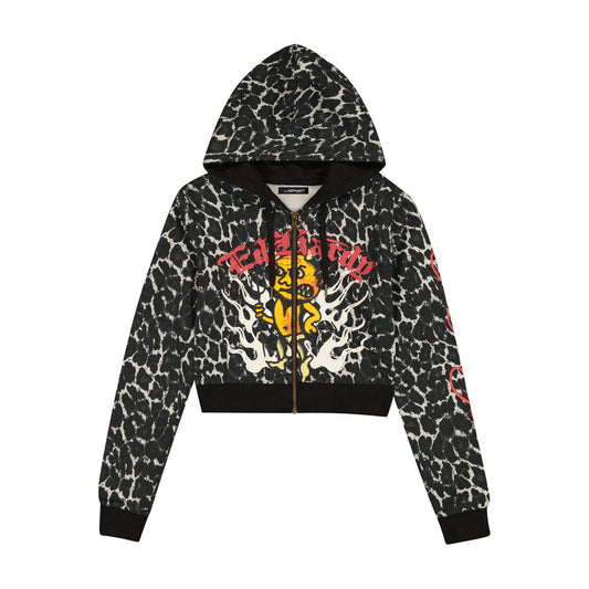Baby Devil Zip Front Hoodie