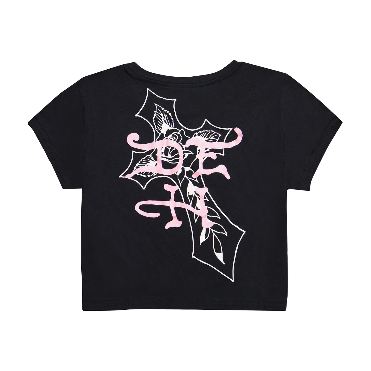 Flame Cross Baby Tee