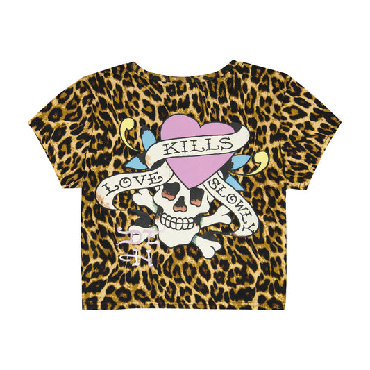 LKS Pink Skull Baby Tee