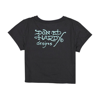 Skull Butterfly Baby Tee