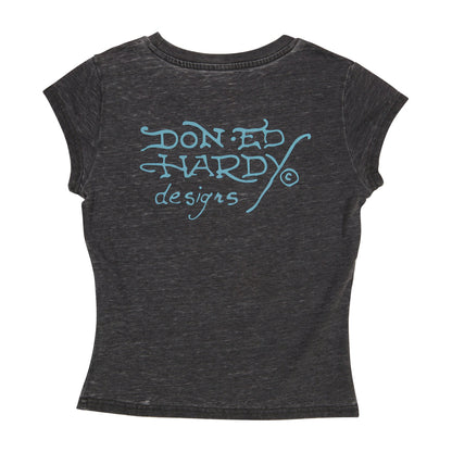 Mary Burnout Cap Sleeve Tee