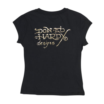 Peacock Cap Sleeve Tee