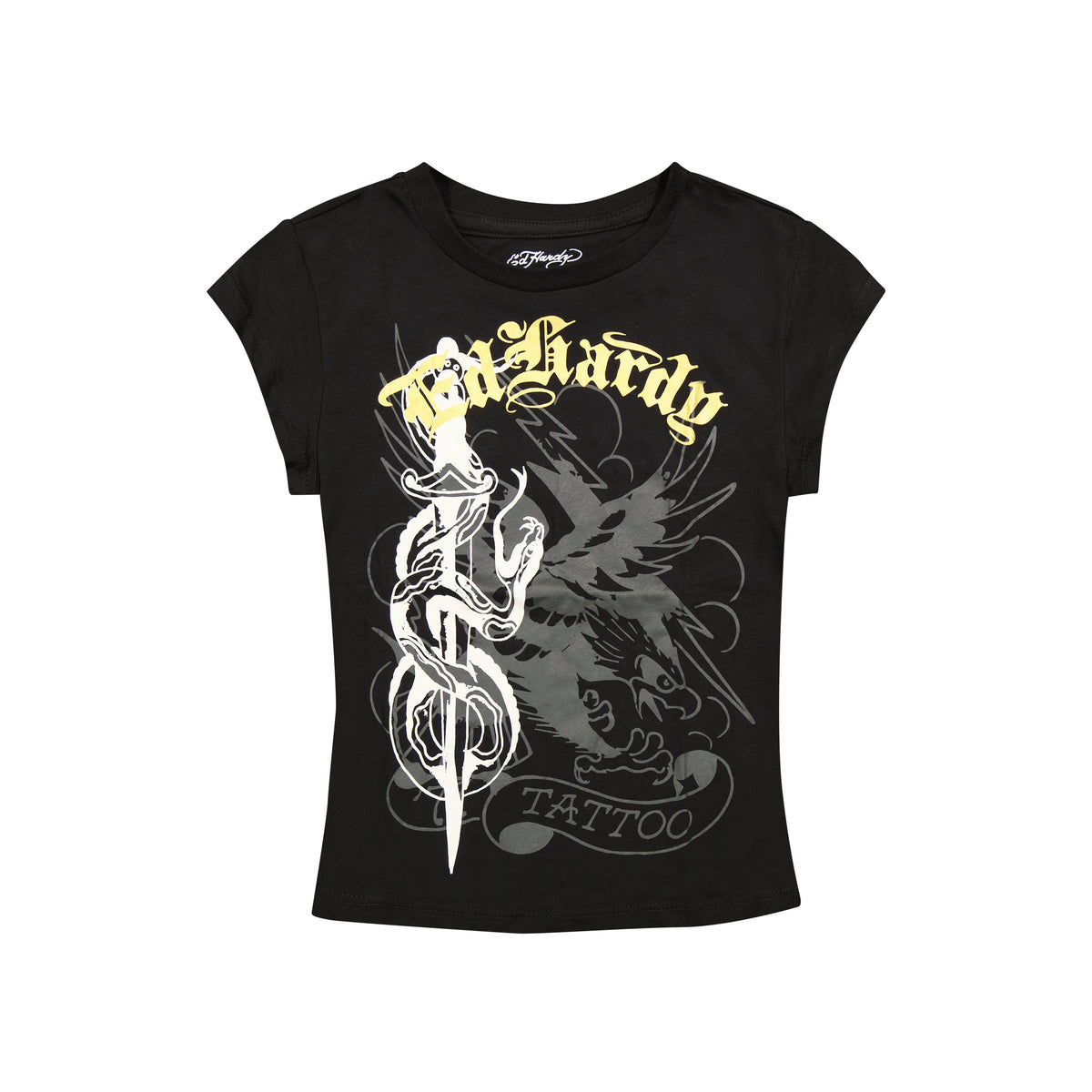 Snake Dagger Cap Sleeve Tee