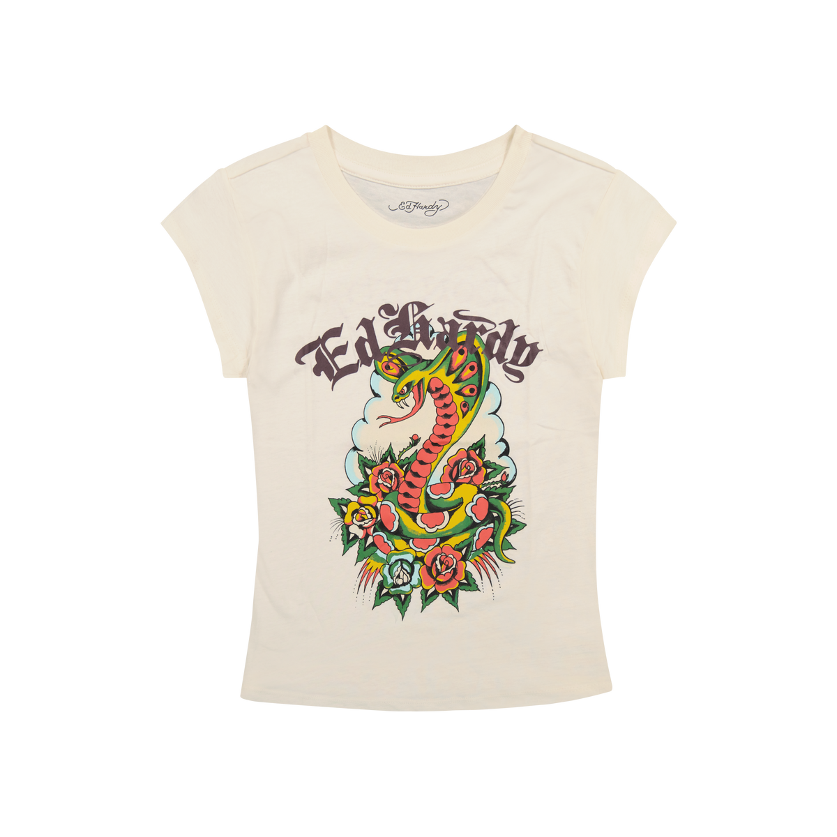 Rose Cobra Cap Sleeve Tee