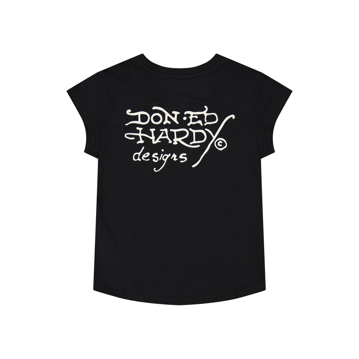 Fire Tiger Rhinestone Cap Sleeve Tee