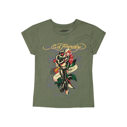 Sailor Girl Cap Sleeve Tee