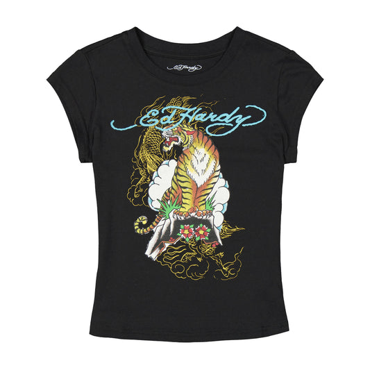 Tiger Mountain Cap Sleeve Tee