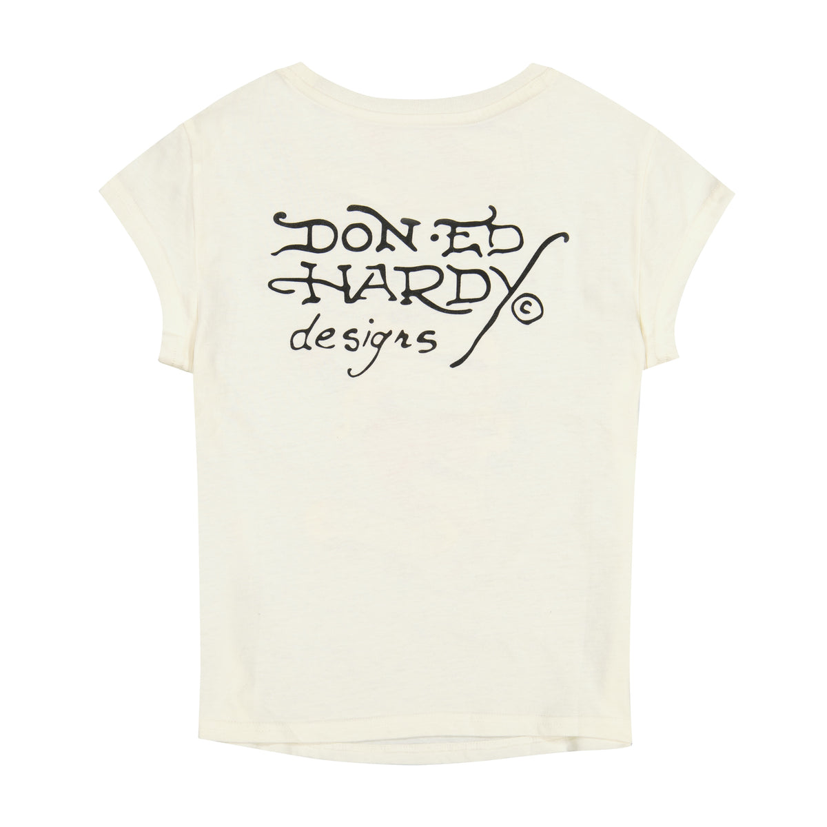 Heart Sword Rhinestone Cap Sleeve Tee