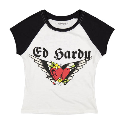 NY Eagle Cap Sleeve Tee