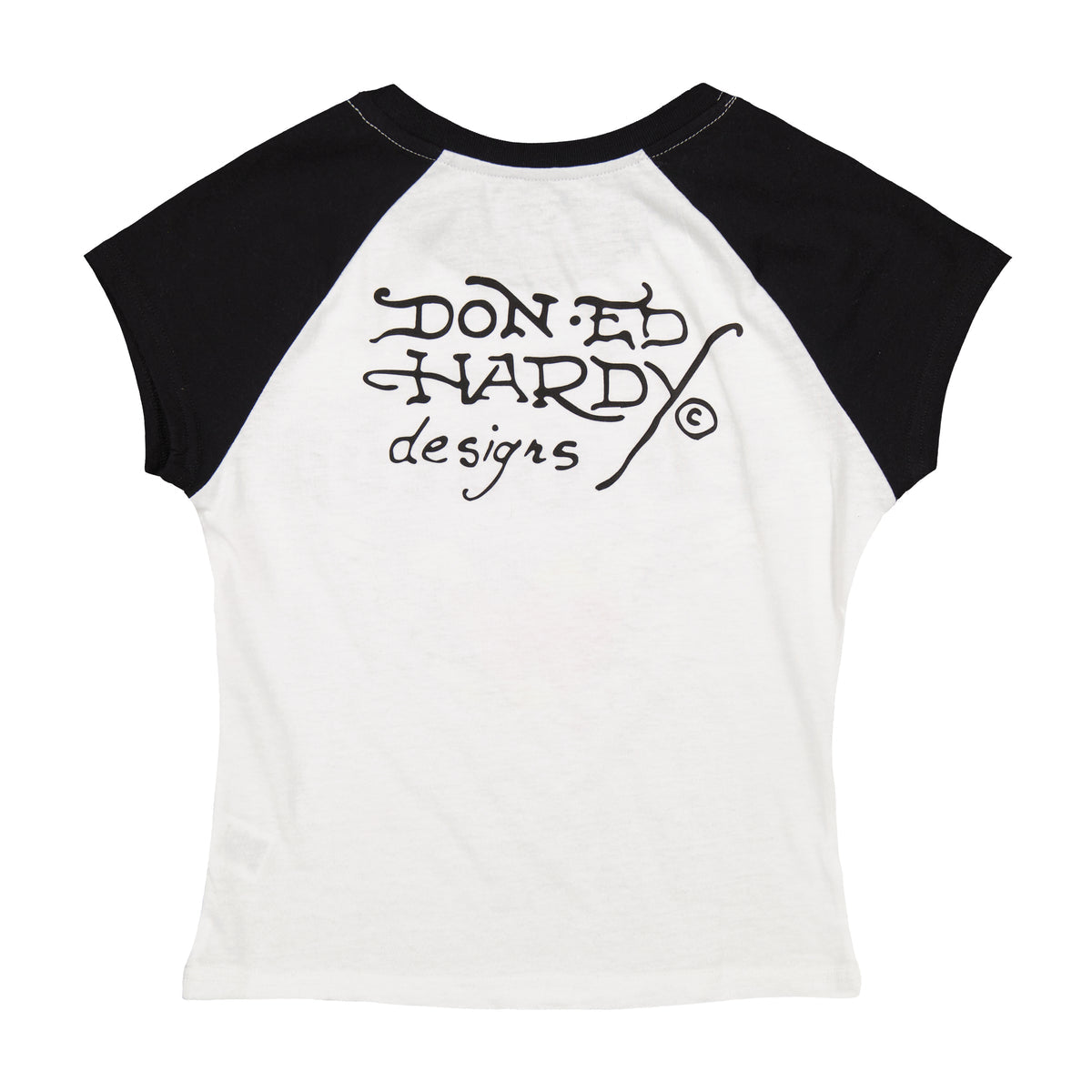 Heart Wings Raglan Cap Sleeve Tee