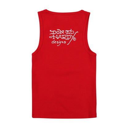 Cross Rhinestone Tank Top
