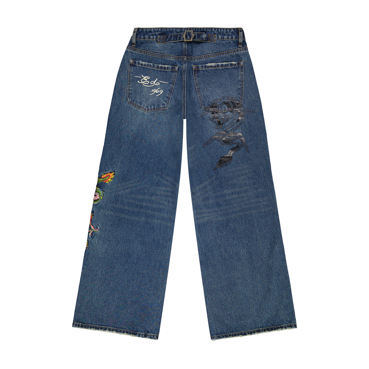 Sacred Heart Denim Jort