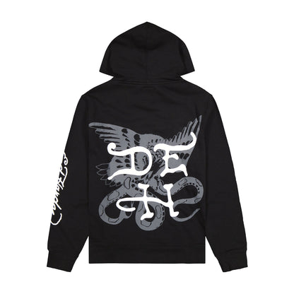 Eagle Snake Mens Hoodie