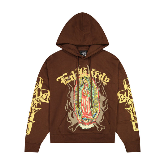 Mary Boxy Fleece Hoodie