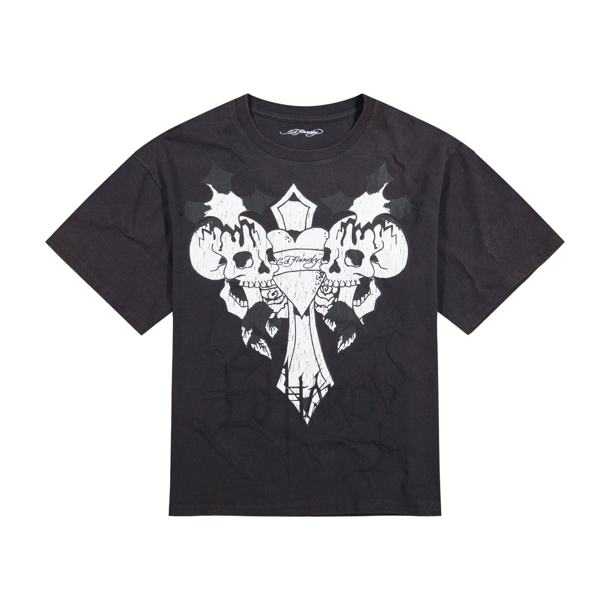 Cross Skulls Boxy Tee