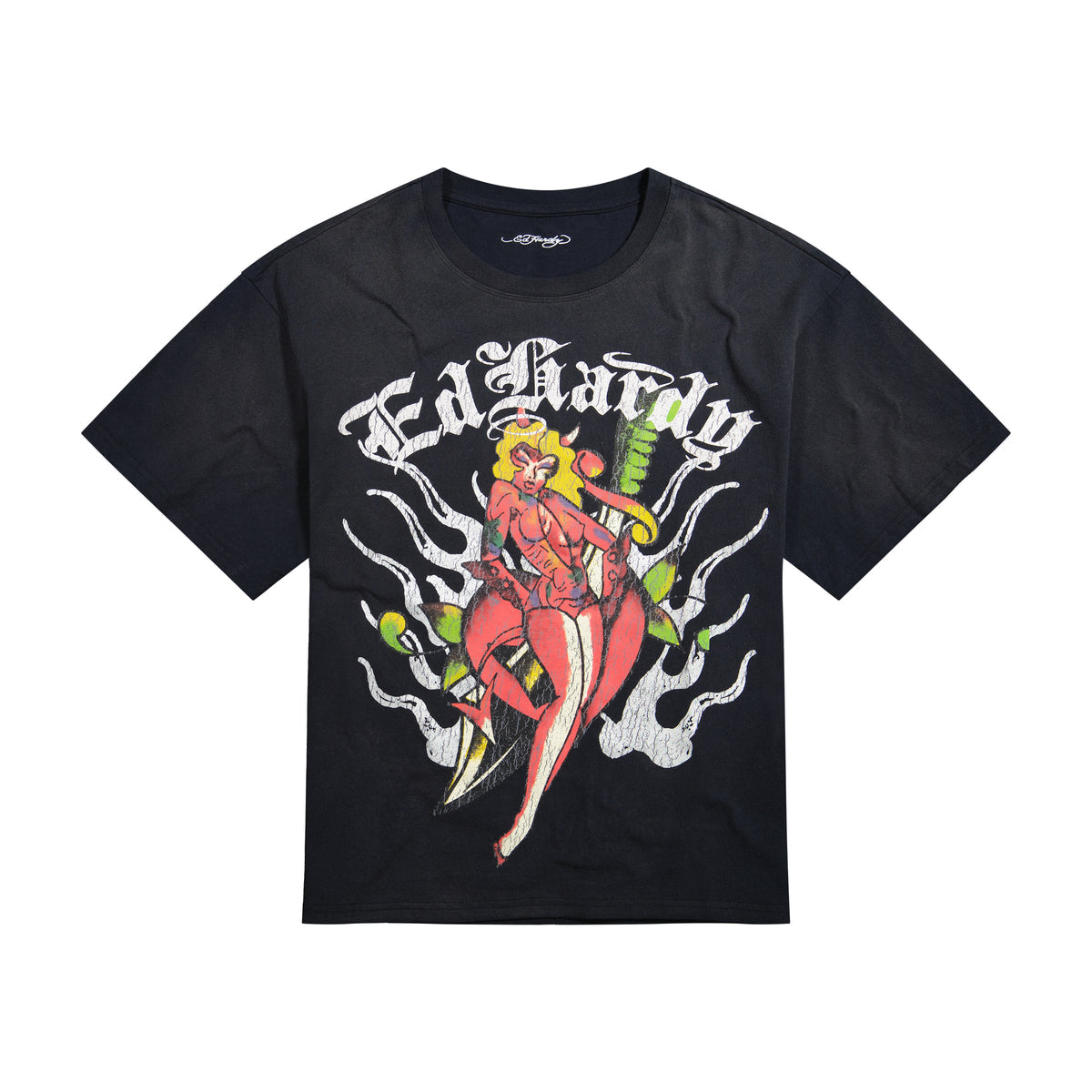 Dagger Pinup Boxy Tee