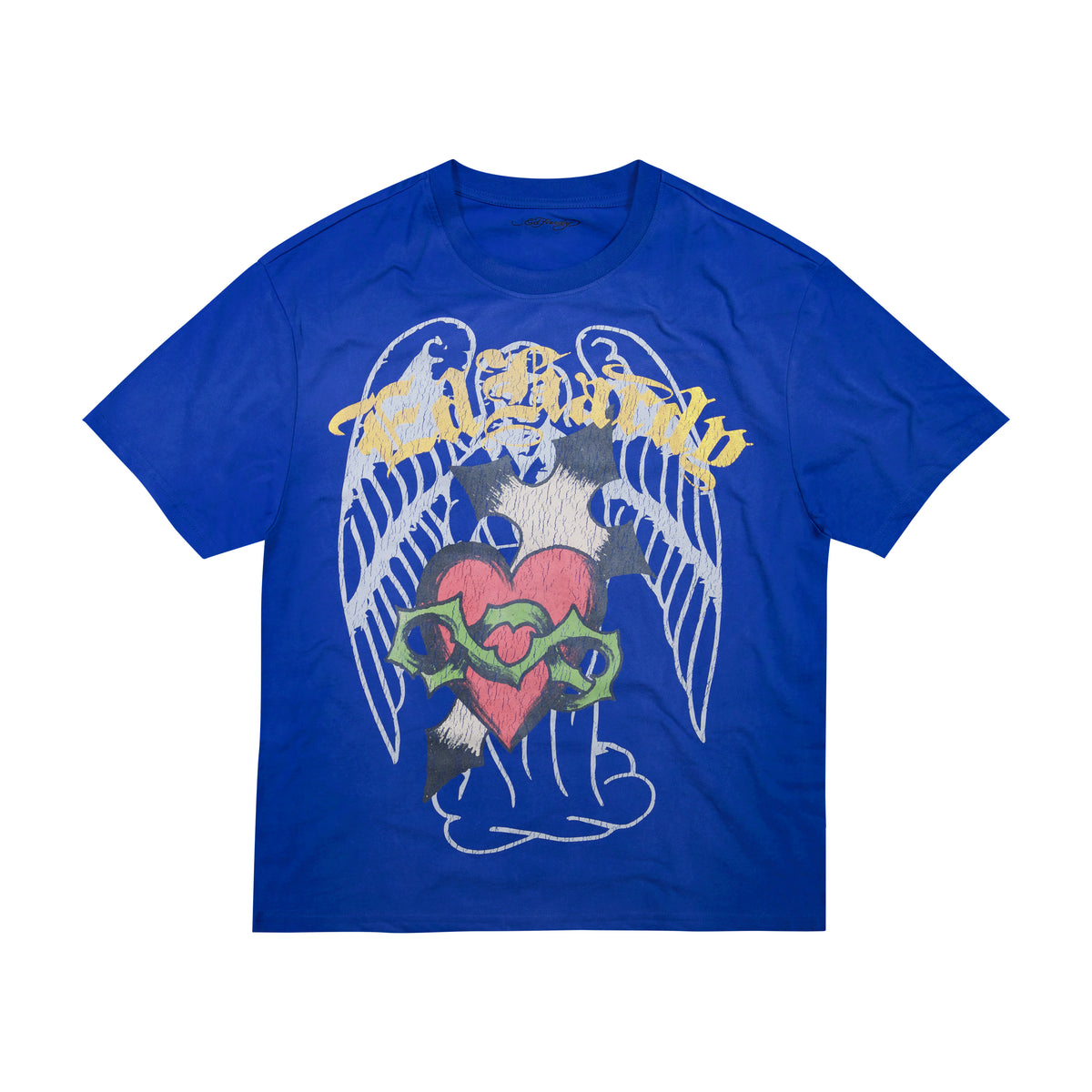 Wolf Head Throwback Rhinestone Tee