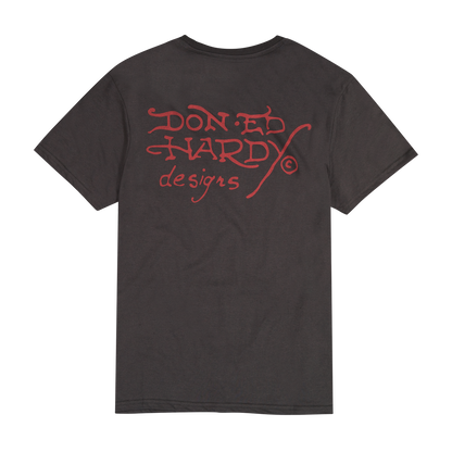 Wolf Head Throwback Rhinestone Tee