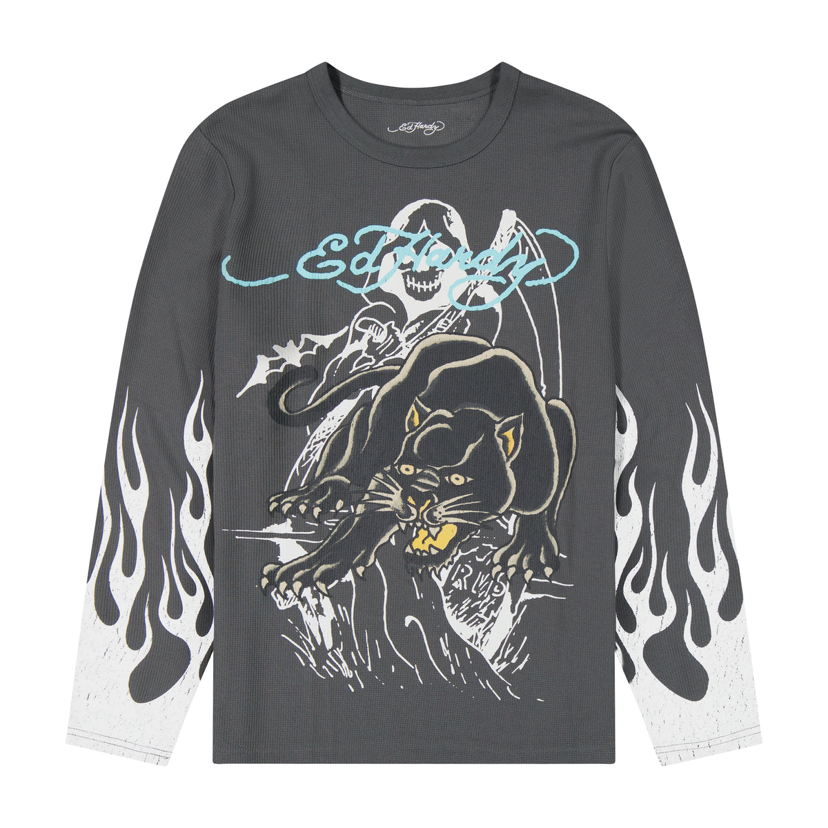 CBGB Panther Flame Boxy Tee