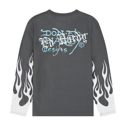 CBGB Panther Flame Boxy Tee