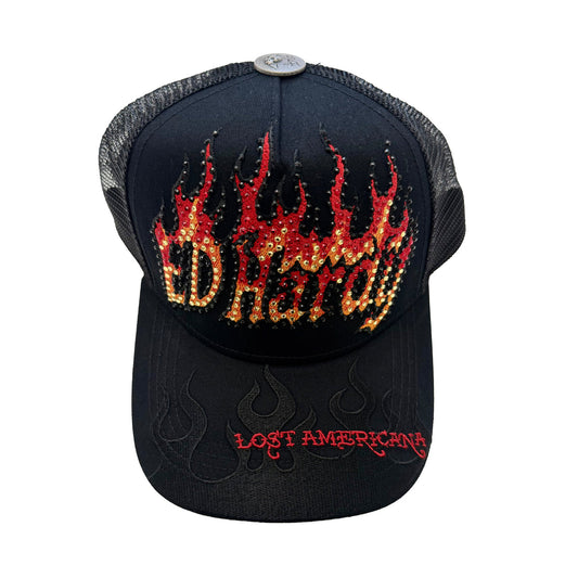 Cards Rhinestone Trucker Hat