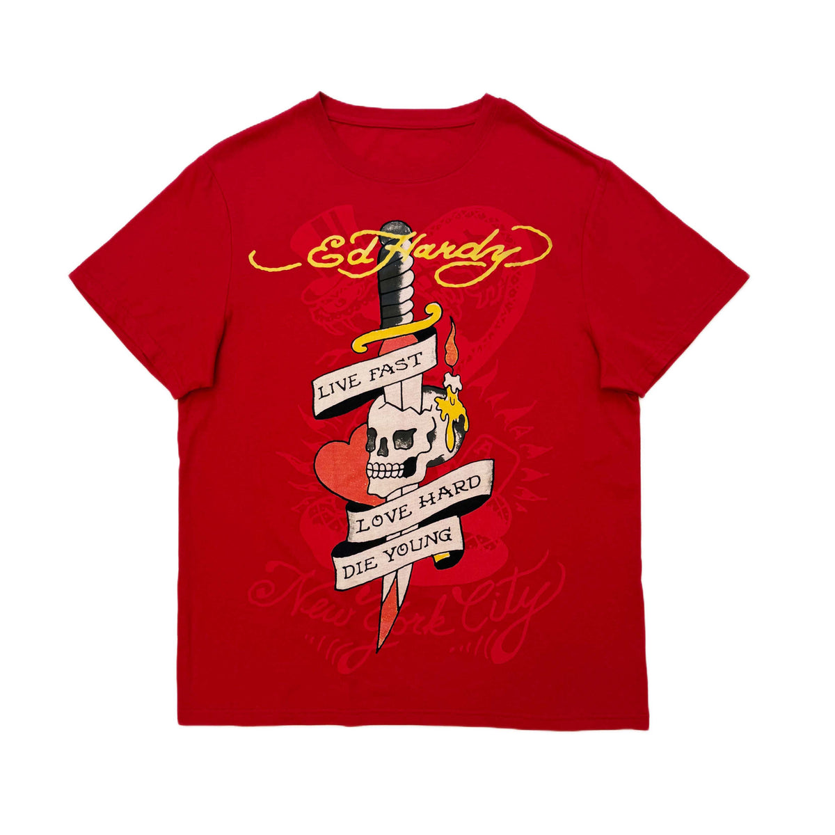 Live Fast Throwback Graphic Tee